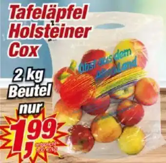 Posten Börse Tafeläpfel Holsteiner Cox 2 kg Beutel Angebot