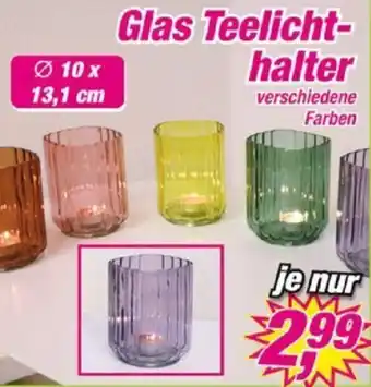 Posten Börse Glas Teelichthalter Angebot