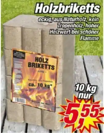 Posten Börse Holzbriketts 10 kg Angebot