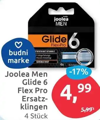 Budni Joolea Men Glide 6 Flex Pro Ersatzklingen 4 Stück Angebot