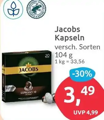 Budni Jacobs Kapseln 104 g Angebot