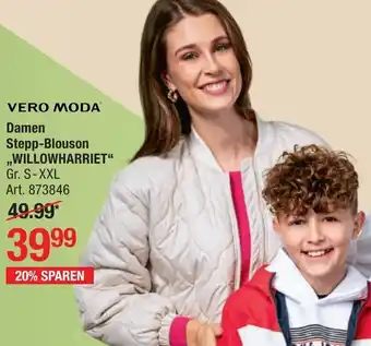 AWG Mode Vero Moda Damen Stepp Blouson Willowharriet Angebot