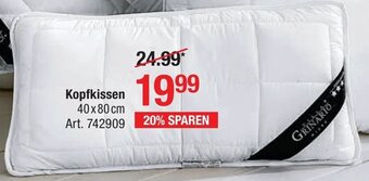 AWG Mode Villa Grinario Kopfkissen Angebot