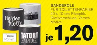 KODi Banderole für Toilettenpapier 40 x 10 cm Angebot