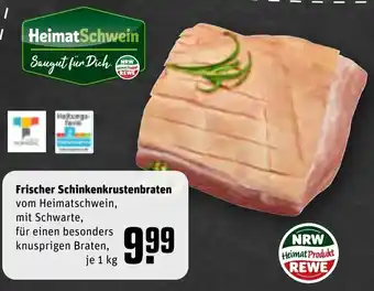 REWE Frischer Schinkenkrustenbraten 1 kg Angebot