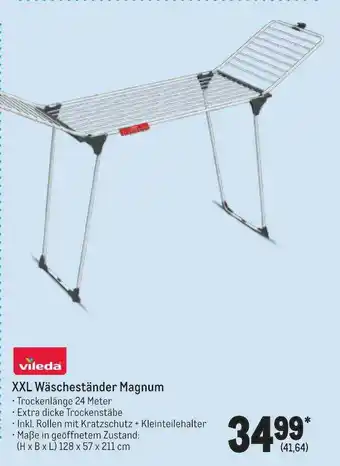 METRO Vileda xxl wäscheständer magnum Angebot