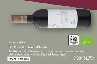 METRO Bio montalto nero d'avola Angebot