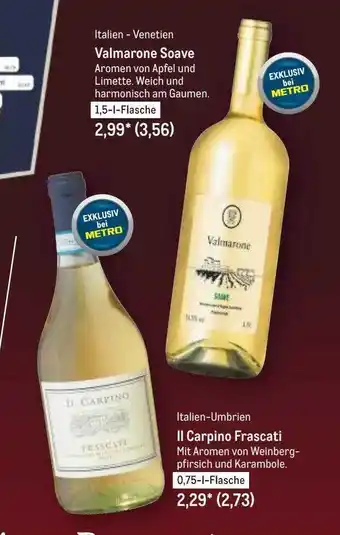 METRO Valmarone soave Angebot