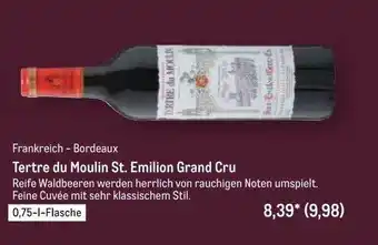 METRO Tertre du moulin st. emilion grand cru Angebot