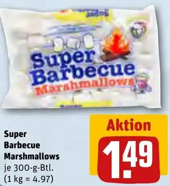 REWE Super Barbecue Marshmallows 300 g Btl. Angebot