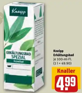 REWE Kneipp Erkältungsbad 100 ml Fl. Angebot