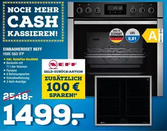 Holzleitner Neff Einbauherdset HMK 660 IFP Angebot