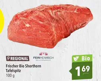 CITTI Markt Frischer Bio Schorthorn Tafelspitz 100g Angebot