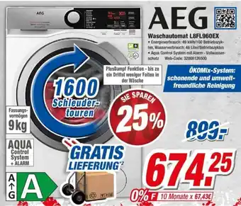 Expert AEG Waschautomat L8FL960EX Angebot