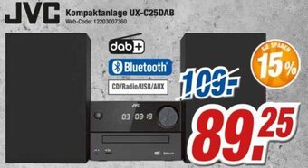 Expert JVC Kompaktanlage UX-C25DAB Angebot
