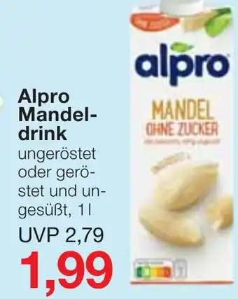 Jawoll Alpro Mandeldrink 1L Angebot