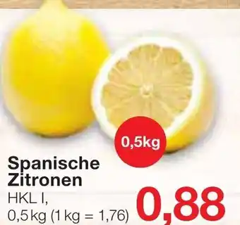 Jawoll Spanische Zitronen 0,5kg Angebot