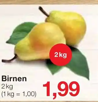 Jawoll Birnen 2 kg Angebot