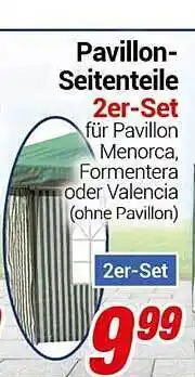 CENTERSHOP Pavillon-seitenteile 2er-set Angebot