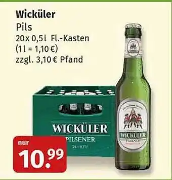 Markgrafen Wicküler pils Angebot