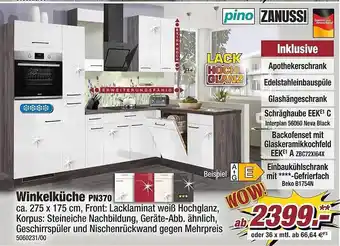 Poco Pino winkelküche pn370 Angebot