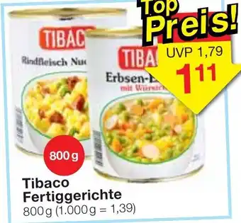 Jawoll Tibaco Fertiggerichte 800 g Angebot