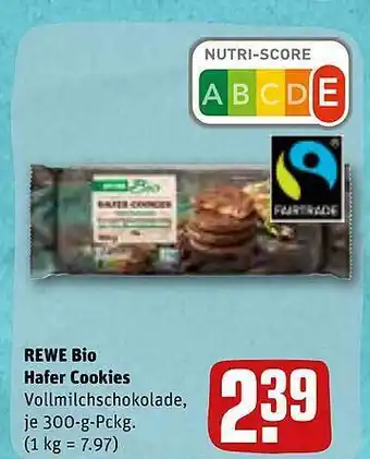 REWE Rewe bio hafer cookies Angebot