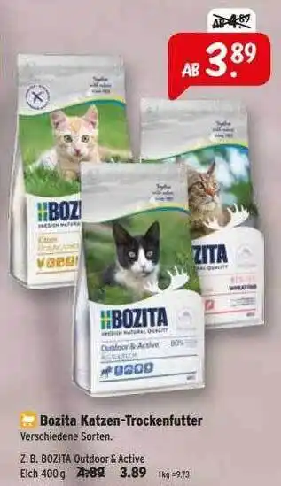 Raiffeisen Markt Bozita katzen-trockenfutter Angebot