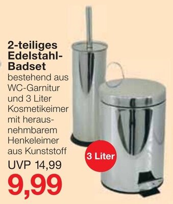 Jawoll 2 Teiliges Edelstahl Badset Angebot