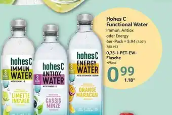 Selgros Hohes functional water Angebot