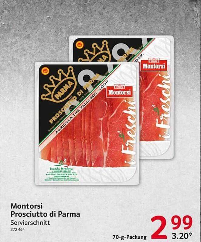 Montorsi prosciutto di parma Angebot bei Selgros
