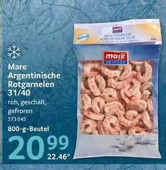 Selgros Mare argentinische rotgarnelen Angebot