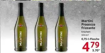 Selgros Martini prosecco frizzante Angebot