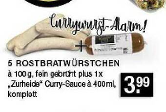 Edeka Zurheide 5 Rostbratwürstchen Angebot