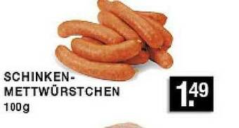 Edeka Zurheide Schinken-mettwürstchen Angebot