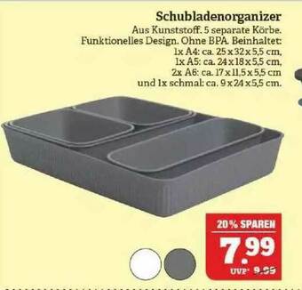 Marktkauf Schubladenorganizer Angebot