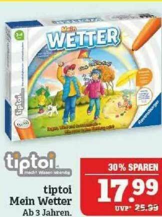 Marktkauf Ravensburger Tiptoi Mein Wetter Angebot