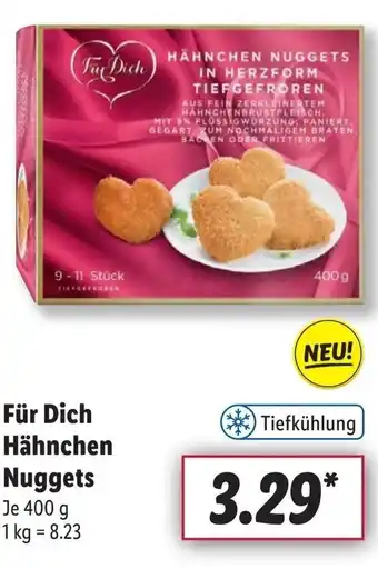 Lidl Für Dich Hähnchen Nuggets 400 g Angebot