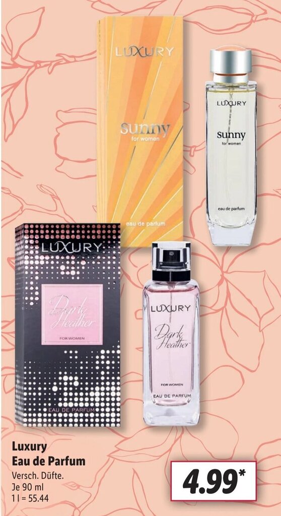Luxury Eau de Parfum 90 ml Angebot bei Lidl