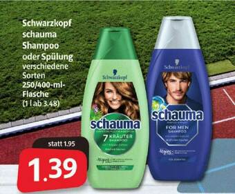 Markant Markt Schwarzkopf Schauma Shampoo Oder Spülung Angebot