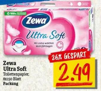 nah & gut Zewa Ultra Soft Toilettenpapier Angebot