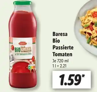 Lidl Baresa Bio Passierte Tomaten 720 ml Angebot