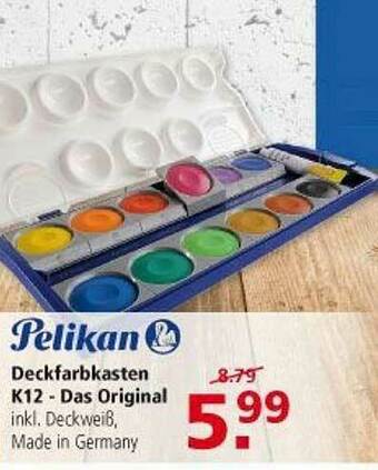 Multi Markt Pelikan Deckfarbkasten K12 - Das Original Angebot