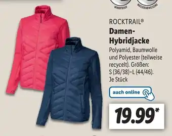 Lidl Rocktrail Damen Hybridjacke S-L Angebot