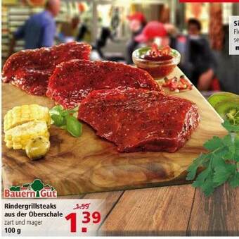 Multi Markt Bauern Gut Rindergrillsteaks Aus Der Oberschale Angebot