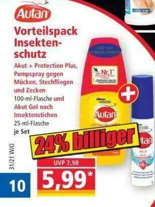 Norma Autan Vorteilspack Insekten-schutz Angebot