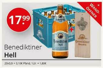 Sagasser Benediktiner Hell Angebot