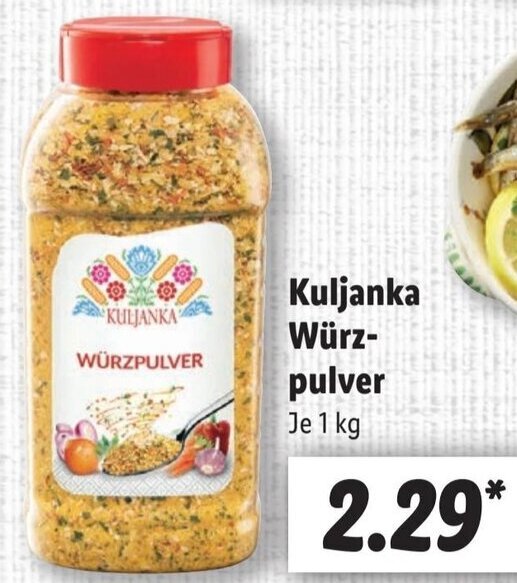 Kuljanka Würzpulver 1 kg Angebot bei Lidl
