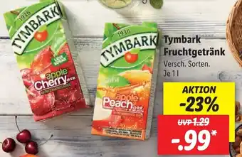 Lidl Tymbark Fruchtgetränk 1 L Angebot