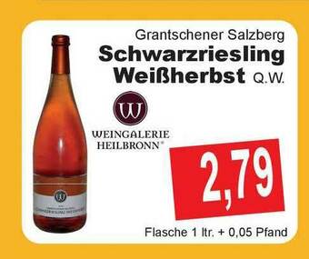 Getränke Göbel Grantschener Salzberg Schwarzriesling Weißherbst Angebot